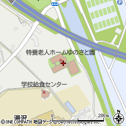 ゆのさと園（ユニット型）周辺の地図