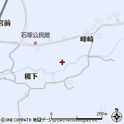 福島県いわき市石塚町峰崎周辺の地図