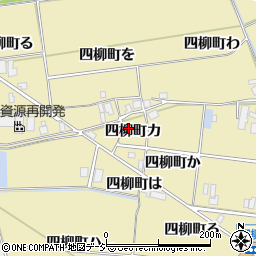 石川県羽咋市四柳町カ周辺の地図