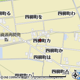 石川県羽咋市四柳町（カ）周辺の地図