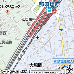 栃木県那須塩原市大原間437周辺の地図