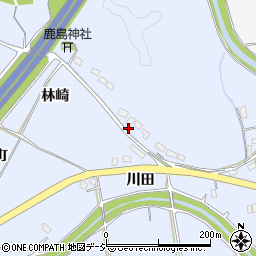 福島県いわき市山田町林崎周辺の地図