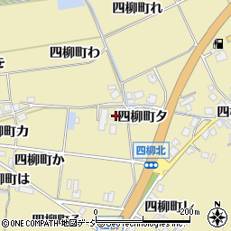 石川県羽咋市四柳町ラ周辺の地図