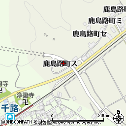 石川県羽咋市鹿島路町（ス）周辺の地図