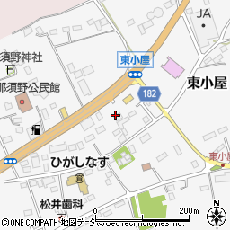 シャトレーゼ　東那須店周辺の地図