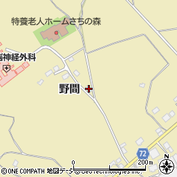 栃木県那須塩原市野間456周辺の地図