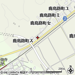 石川県羽咋市鹿島路町1576周辺の地図