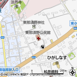 栃木県那須塩原市東小屋474周辺の地図