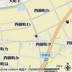石川県羽咋市四柳町（わ）周辺の地図