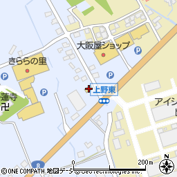 ローソン入善上野店周辺の地図