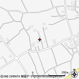 栃木県那須塩原市上中野240-2周辺の地図