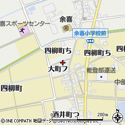 石川県羽咋市大町フ1周辺の地図