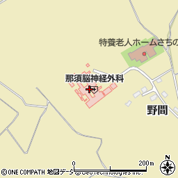 栃木県那須塩原市野間453-14周辺の地図