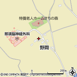 栃木県那須塩原市野間453周辺の地図