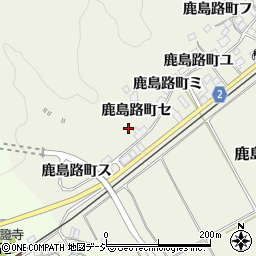 石川県羽咋市鹿島路町セ周辺の地図