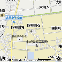 石川県羽咋市四柳町る周辺の地図
