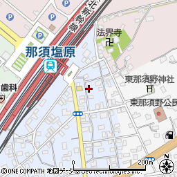 栃木県那須塩原市大原間549-2周辺の地図