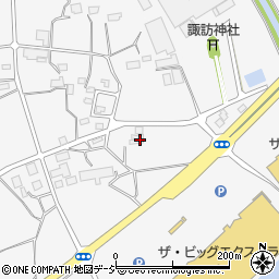 栃木県那須塩原市上中野438-1周辺の地図