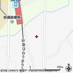 新潟県妙高市上中村新田471-1周辺の地図