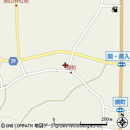 新潟県妙高市関山1432周辺の地図