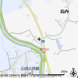 福島県いわき市仁井田町烏内19周辺の地図