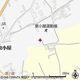 栃木県那須塩原市東小屋237周辺の地図