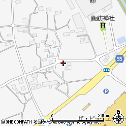 栃木県那須塩原市上中野438-2周辺の地図