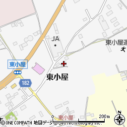 栃木県那須塩原市東小屋230-2周辺の地図