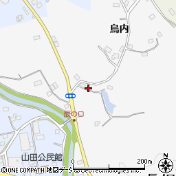 福島県いわき市仁井田町烏内74-2周辺の地図