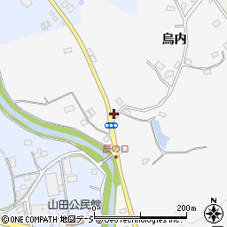 福島県いわき市仁井田町烏内16周辺の地図
