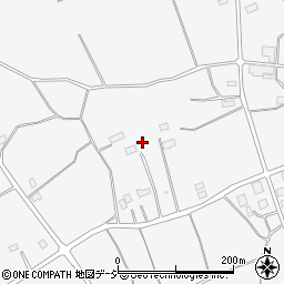 栃木県那須塩原市上中野209-8周辺の地図