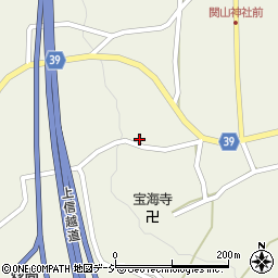 新潟県妙高市関山4899周辺の地図