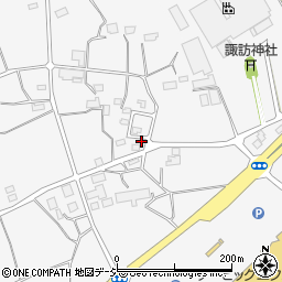 栃木県那須塩原市上中野440-5周辺の地図
