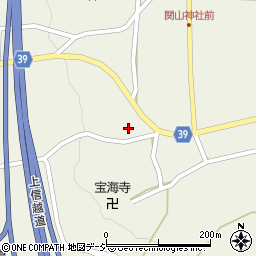 新潟県妙高市関山4907周辺の地図