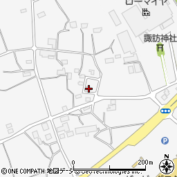 栃木県那須塩原市上中野453-3周辺の地図