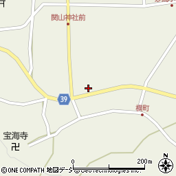 新潟県妙高市関山1443周辺の地図