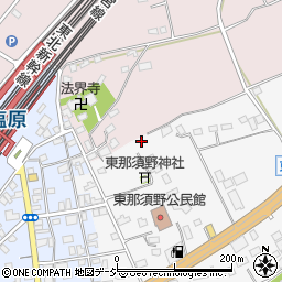 栃木県那須塩原市東小屋452-7周辺の地図