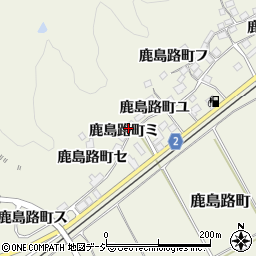 石川県羽咋市鹿島路町ミ周辺の地図
