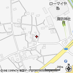 栃木県那須塩原市上中野454-3周辺の地図