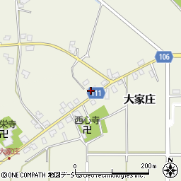 富山県下新川郡朝日町大家庄171周辺の地図