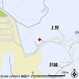 福島県いわき市山田町上野87周辺の地図