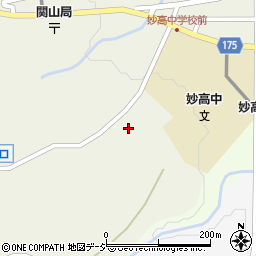 新潟県妙高市関山1292周辺の地図