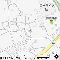 栃木県那須塩原市上中野450-2周辺の地図
