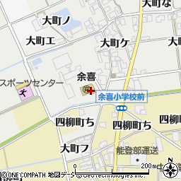 石川県羽咋市大町お周辺の地図