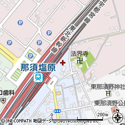 栃木県那須塩原市大原間554-3周辺の地図