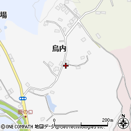 福島県いわき市仁井田町烏内103周辺の地図