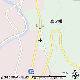 福島県東白川郡塙町山形森ノ根26周辺の地図