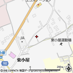 栃木県那須塩原市東小屋247-2周辺の地図