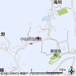 福島県いわき市山田町上野124周辺の地図