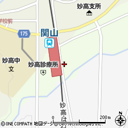 新潟県妙高市葎生532-2周辺の地図